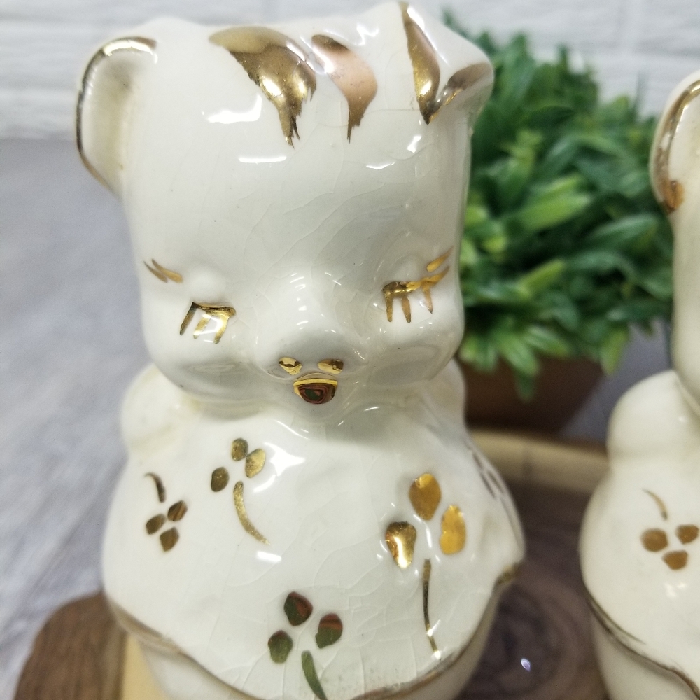 Vintage pig salt and pepper shakers - Picture 2 of 9